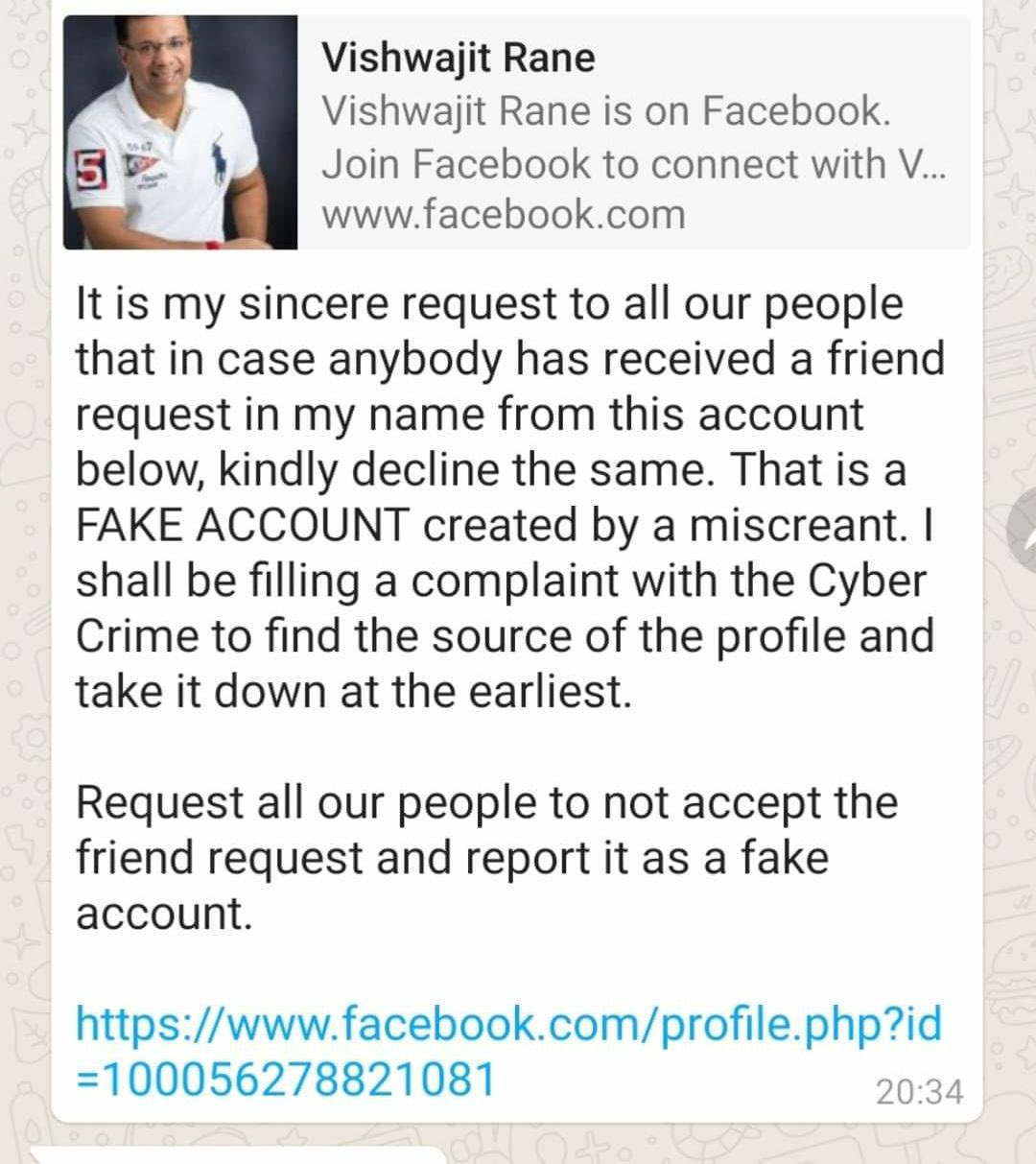 Fake Fb Id