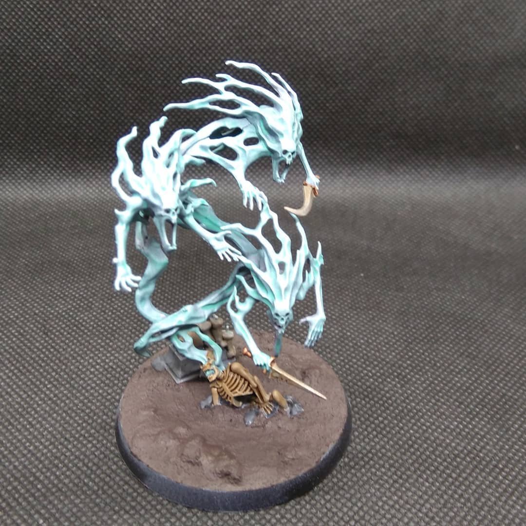 g_pechorin's tweet photo. Uhh oh! Last #Spoopy #SpiritHost painted for my #Nighthaunt!!! #Spooktober will have to continue with, umm ... #MyrmournBanshees tomorrow.

#MortalRealmsMagazine #MortalRealmsMortalMeans #AgeOfSigmar #minipainting #HobbyStreak 39

https://t.co/KueRdWOpdV https://t.co/4ShksqtDjp
