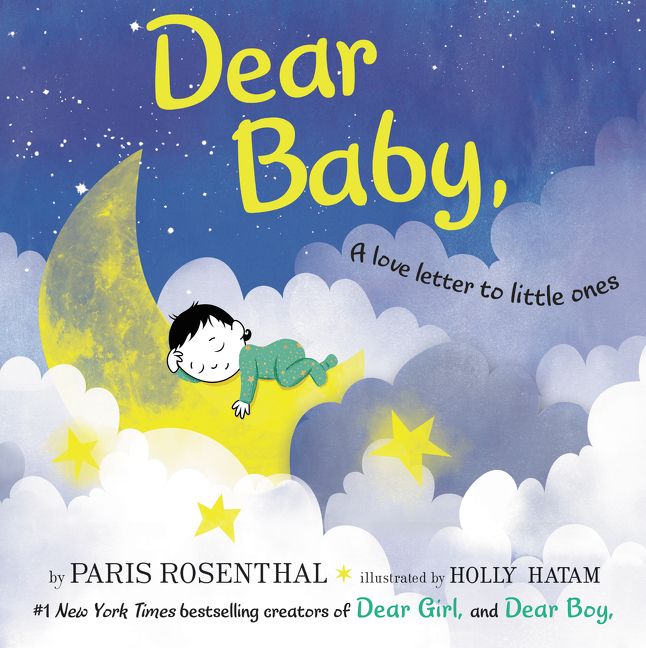 HarperCollinsCa's tweet photo. #DearBaby by Paris Rosenthal & @hollyhatam was called “an ideal book for parents to share with their children at bedtime” in a @metrolanddotcom review! https://t.co/Rgu7p6A8CZ https://t.co/bRPWIQF8EA