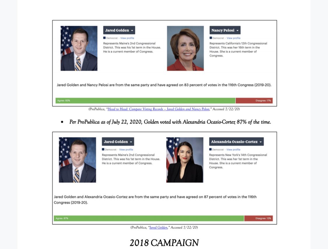 DaleCraftsME's tweet photo. Tonight, @RepGolden scrambled, tried to claw back his clear support for M4A. Phony. What would @JoeBiden  @KamalaHarris and @SpeakerPelosi think? https://t.co/X3wS6cPWYW