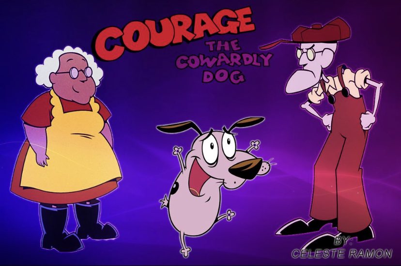 Courage the cowardly dog or Grim adventures of Billy & Mandy (eliminate 1)