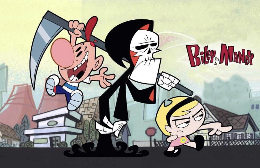 Courage the cowardly dog or Grim adventures of Billy & Mandy (eliminate 1)