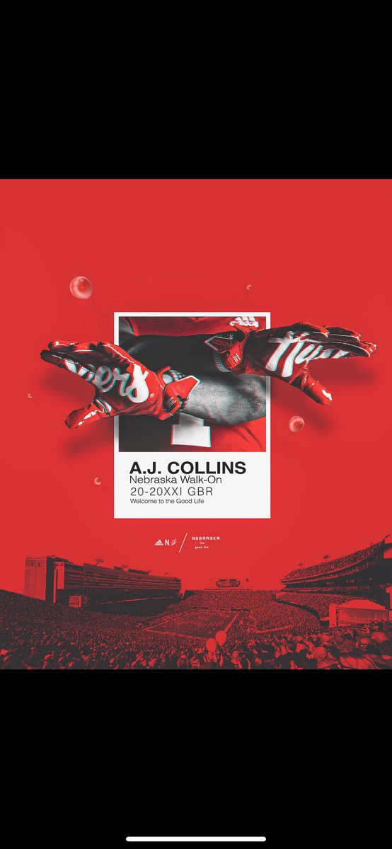 After a great call with <a href="/coachwilhite/">Kenny Wilhite</a> I am blessed to receive a walk-on offer to Nebraska #GBR ☠️