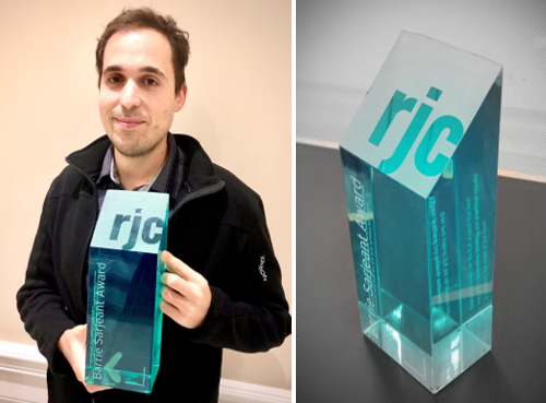 Congrats Jonathan Rebelo, on winning this year’s Barrie Sarjeant Award! https://t.co/j5jb06G0ac
#Engineering #innovation #Award @cityoftoronto #ShelterRenovationProject https://t.co/B14LdHZ0QA