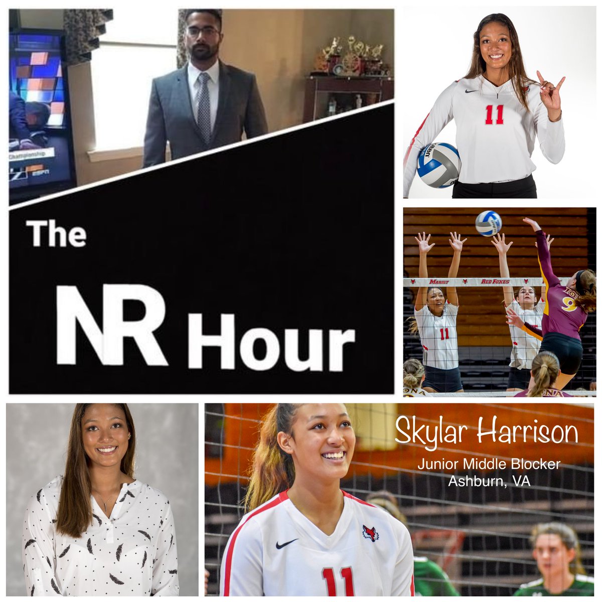 NRMedia50's tweet photo. The Talented Volley Ball Player @sky_harrison2 From Marist College, She Will Be Joining Me Saturday October 24tn At 6:00 Pm ET On IG Live For My NR Hour Sports Podcast @NolanHarrison74 @AmyTrask @courtney110979 @TheRealDealwDA @robbie13th @rudedogreyes @ky_33💯👍🔥🔥🔥 #TheNRHour https://t.co/45AK7QR8JN
