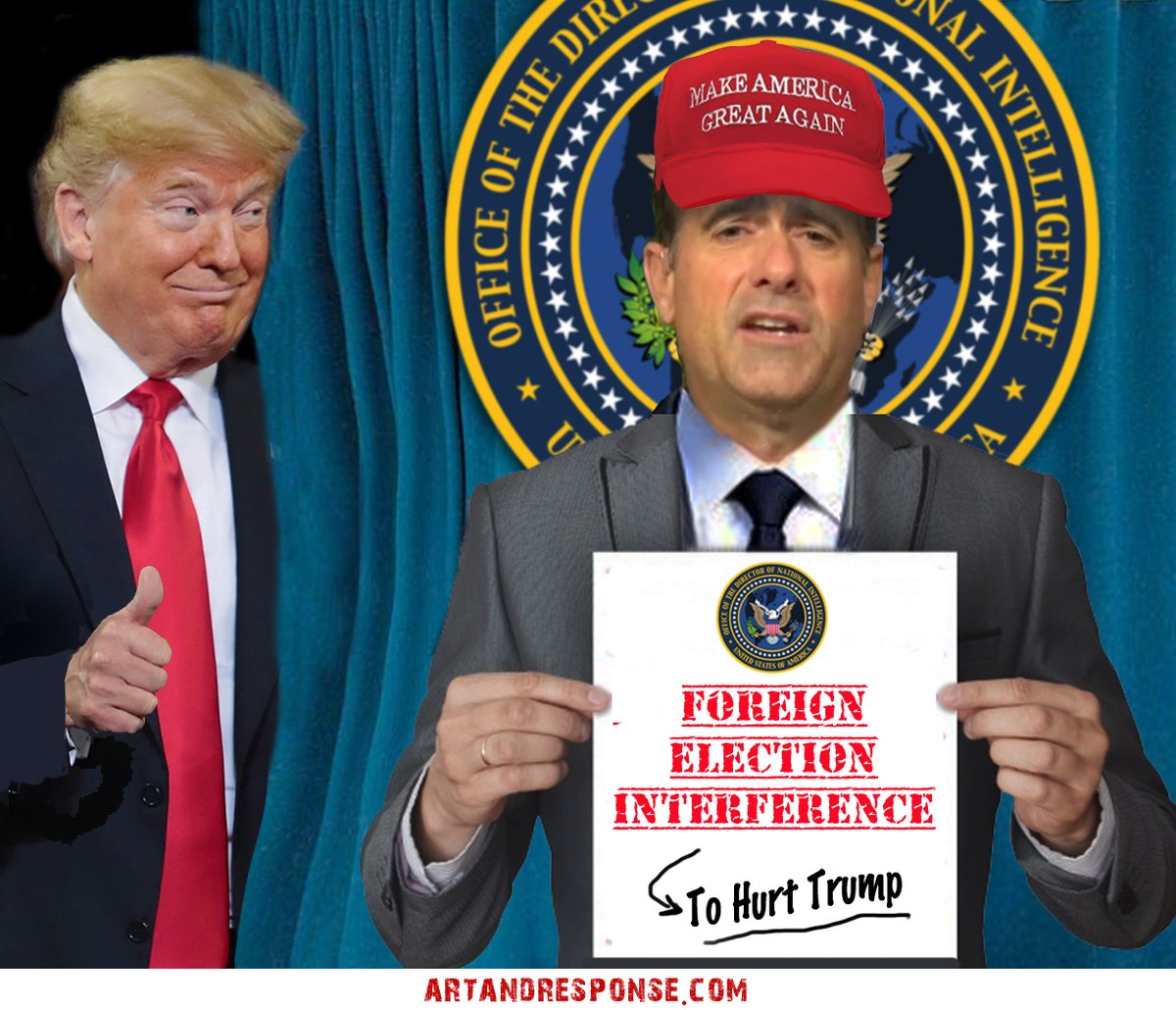 Is it just me or was #Ratcliffethehack trying to pull a Comey 2016 with his partisan press conference on election interference?