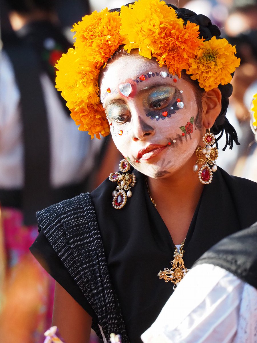 ガイコツメイク