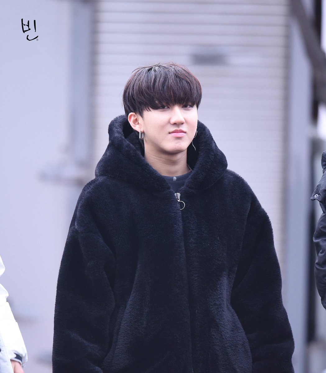 changbin in this jacket — a fluffy thread