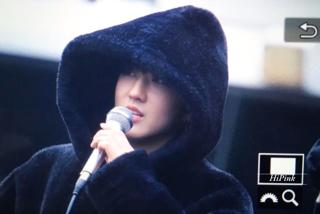 changbin in this jacket — a fluffy thread