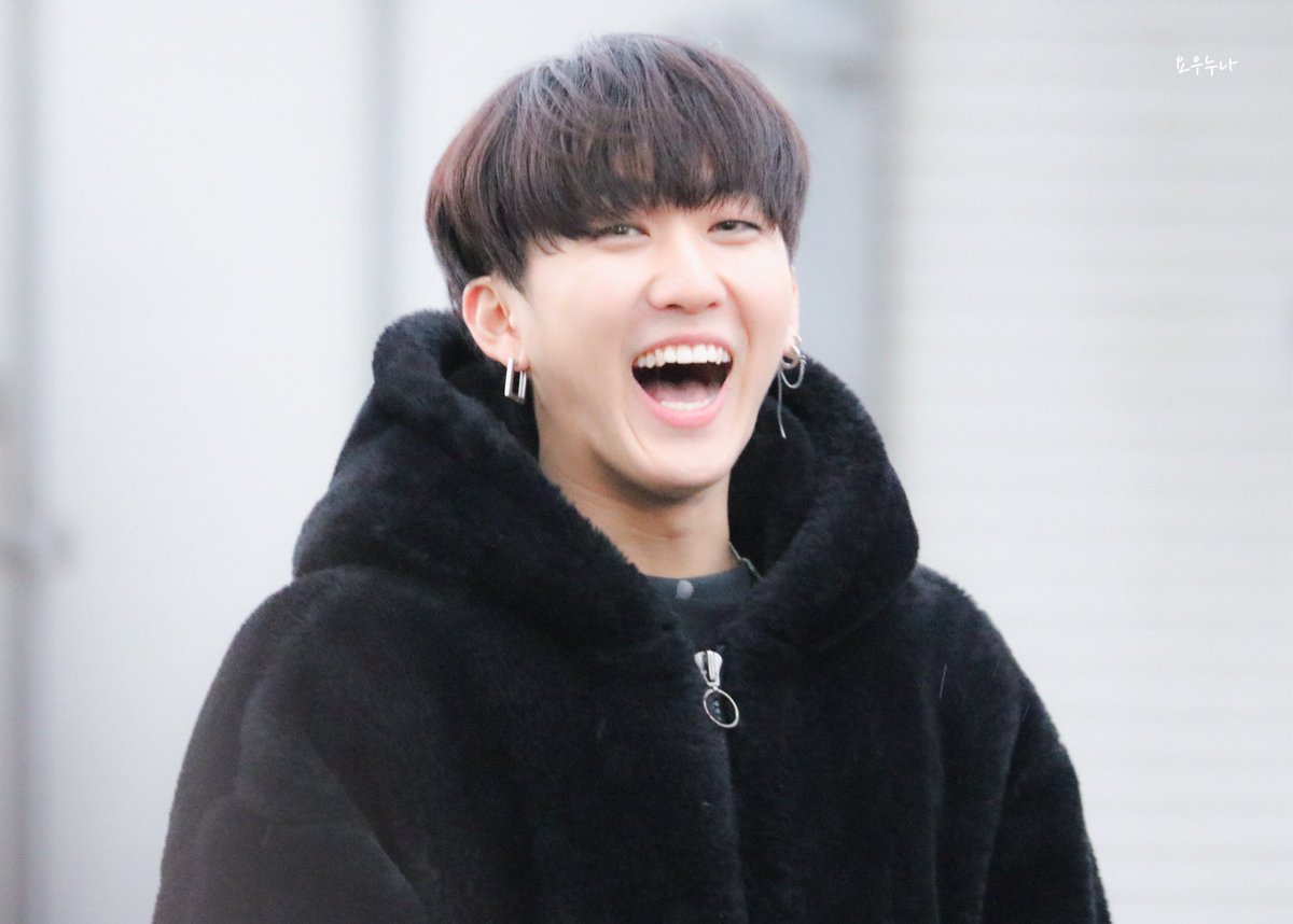 changbin in this jacket — a fluffy thread