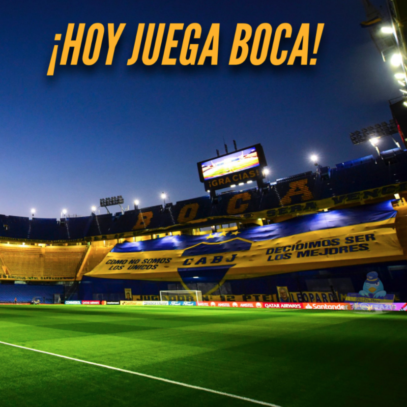 ¡HOY JUEGA BOCA! 💙💛💙🙌