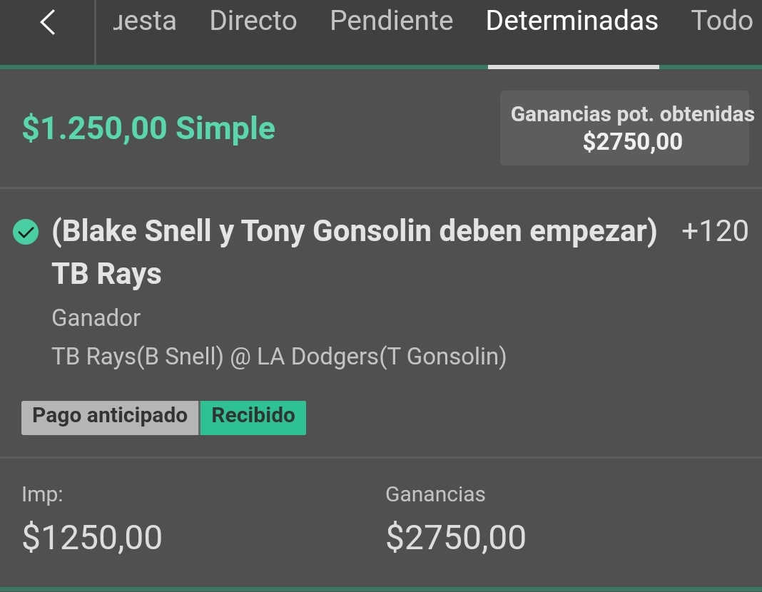 SuperPicks1's tweet photo. Para los que apuestan en Bet365... Ya está pagado el #SuperPick de #SerieMundial
#RaysUp https://t.co/qxYbfwzjdD