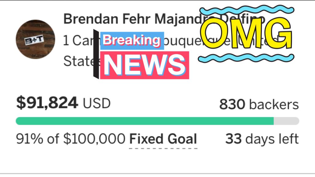 brendanfehrnet's tweet photo. 9% Left! 🥳🎉. @unrealfehr @crashdowncom 
🐝 +☕️ = 👽🛸🎉 https://t.co/DCkN9VqJaZ 
#BandT #BandTogether      #EveryoneHasARole @BaronAndToluca @MajandraD https://t.co/oikfD2Y3o3