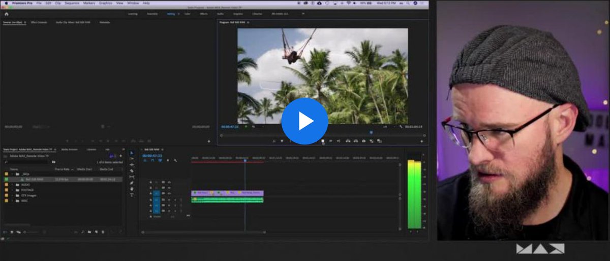 theJBfactor's tweet image. Mastering Collaborative Video Editing with CC Part-2 REPLAY Is ready for your re-viewing pleasure. ✌🧐🙏
#AdobeMAX 
adobe.com/max/2020/sessi…