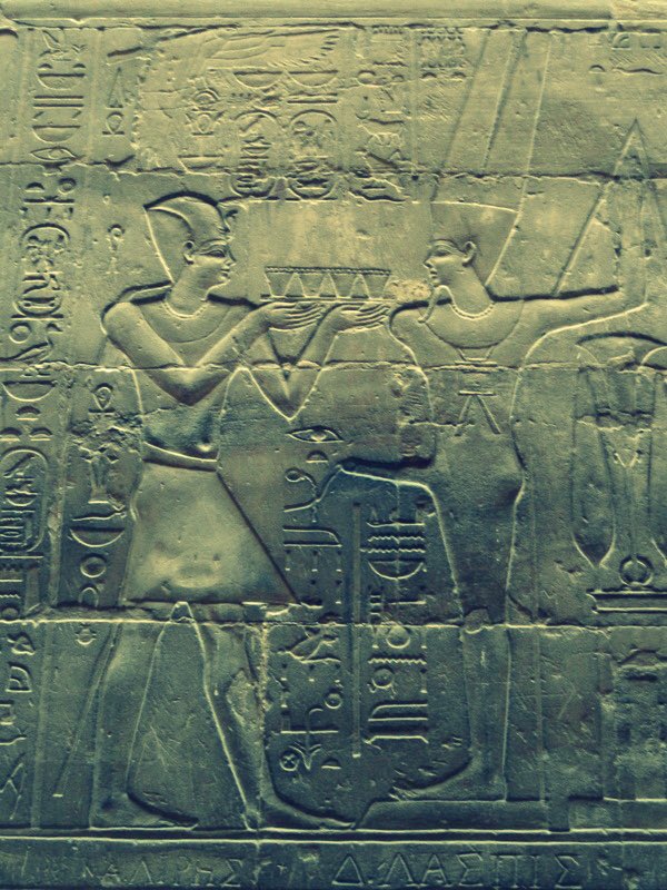 Another microscopic anomaly can be found at the Luxor Temple in EgyptAncient text displays a sperm cell coming out of the pharaohs erect penisPretty impressive to accurately represent the shape of a single sperm cell (mushroom shaped) without ever seeing one