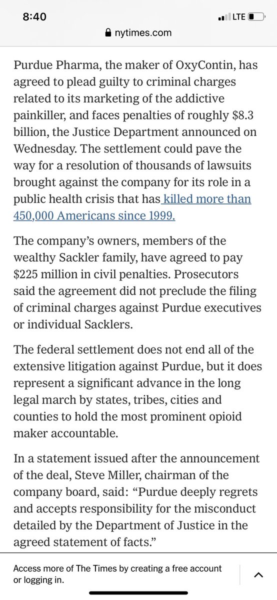 they pulled off the greatest scandal in American history. Tell me how else 450,000 died in 20 years? They should make them give names of government people who made this possible-FDA, bribes, a public hearing so we can hear the truth #opioid #addiction #recovery #NotAnotherKyle https://t.co/EJG6xHDxru