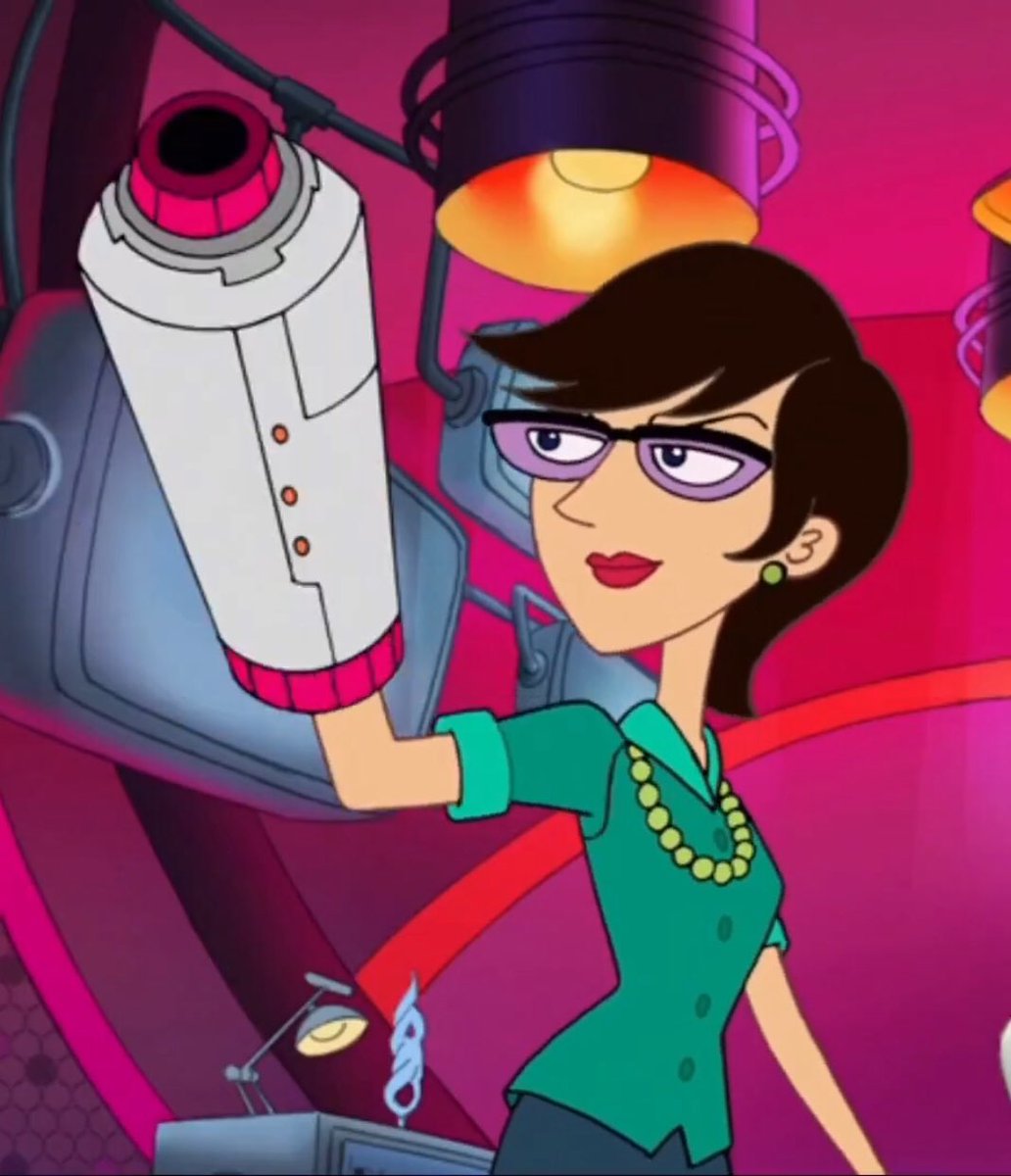 Charlene Doofenshmirtz but specifically the 2nd dimension version