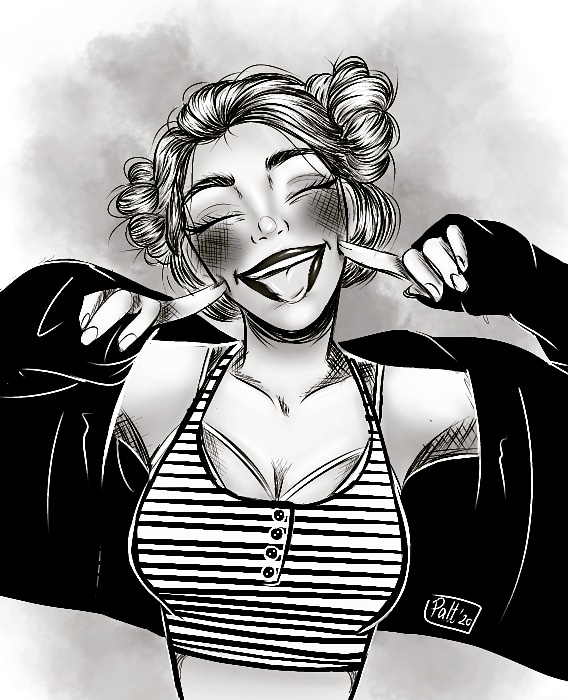 ✖ ʙʟᴀᴄᴋ ᴀɴᴅ ᴡʜɪᴛᴇ ✖
🇪🇸 Hoy quise hscer un dibujo en Blanco y negro, admito que no me apetecia colorear y me estaba gustando así.😂
#digitalart #artday #drawing #girl #blackandwhite #happy #ilustration #digitalillustration #dibujos #arte #artedigital #chica #blancoynegro https://t.co/oklKUROqwS