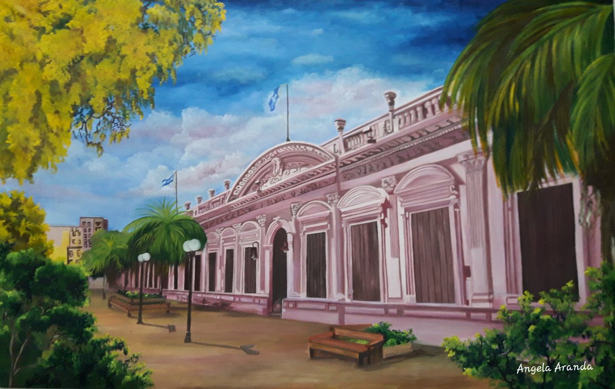 Casa de Gobierno
Oleo sobre lienzo
Autor: Angela Aranda
Tamaño: 1,10m × 0,70m
Año: 2020
#Misiones #Arte #cultura #pintura #Argentina #cuadro #óleo https://t.co/Cpn7xf1ljJ