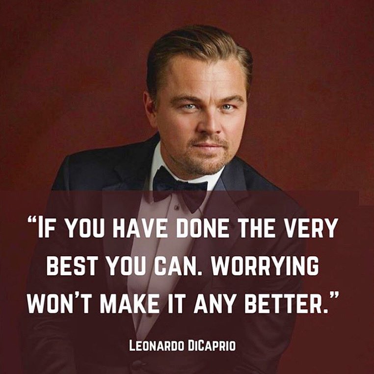 Don’t know who needs to hear this today... but it’s the truth. ❤️
#doyourbest #inspiration #truth #leonardodicaprio #actorslife #create #support #artistsupport #weloveyou https://t.co/iizXrUrWat