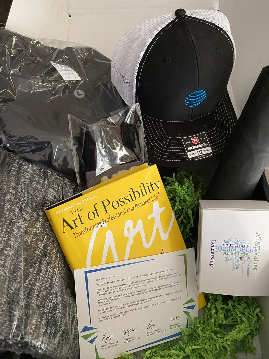 My final #2020MDPLife box. Might have to ask them to keep sending me these awesome boxes even after the program is over 🤣 #LifeatATT <a href="/joshuajkraus/">Josh Kraus</a> <a href="/kdavies_ihx/">Kevin Davies</a>