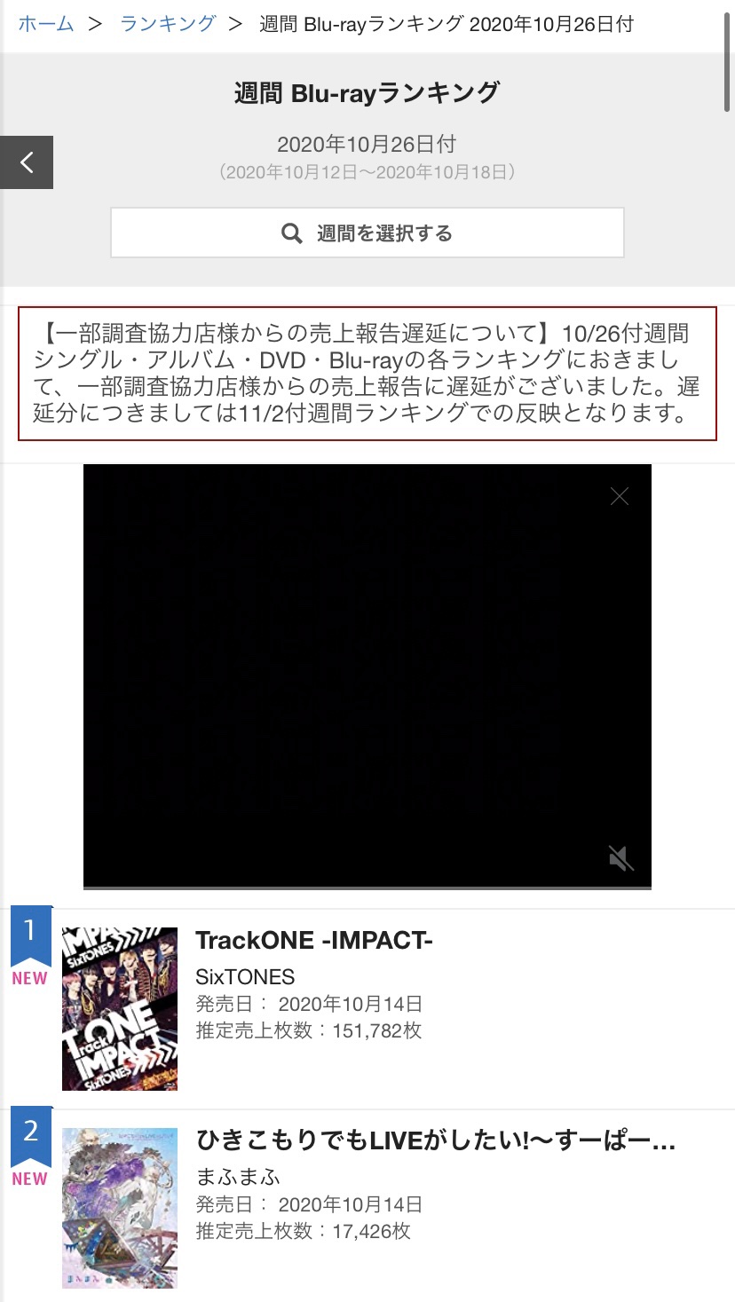 まふまふ速報 アルバム曲ショートmv集 ひきライ 週間オリコン2位 ひきライ の週間オリコンランキングですが Dvd Blu Ray共に2位を獲得されました Dvd 17 355枚 Blu Ray 17 426枚 合計 34 781枚 T Co L9xignsagv T Co