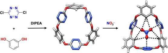 Synthesis of i-Corona[6]arenes for Selective Anion Binding: Interdependent and Synergistic Anion-pi and #HydrogenBond Interactions (Wang) onlinelibrary.wiley.com/doi/10.1002/an…