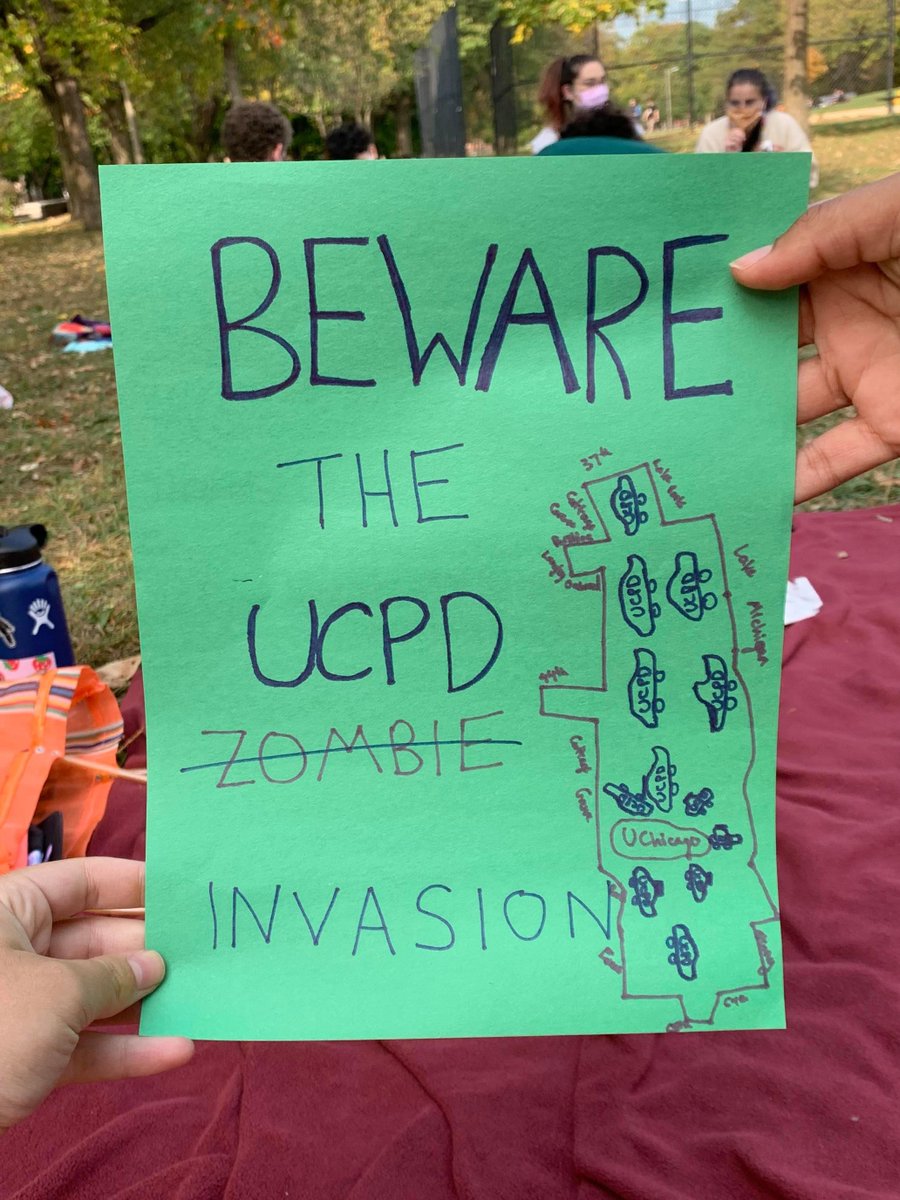 Night 3: Modern UCPD tactics were guided by consulting of Bratton Group, led by William Bratton pioneer of 'broken windows policing' which relies on intense criminalization of nonviolent activities like loitering, vandalism, weed, and 'dancing recklessly.' As you can guess ->