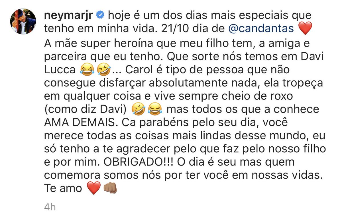 Maturidade do Neymar