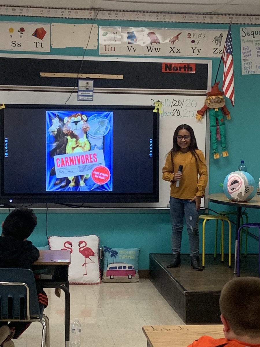 Mack_G92's tweet photo. So proud of these kids! They overcame fears and did their pumpkin reports! #swelem #cpsreds https://t.co/FlAnvhgLIP