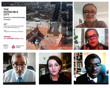 More than 400 participants from almost 80 countriesโ๏ธ๐
๐Thank you all for attending the webinar "The invincible city. Society in cultural heritage recovery" and discussing recent challenges in #cuturalheritage #recovery
#TheInvincibleCity #LiBeirut #WarsawRecommendation https://t.co/PYE9gZ7Hjv