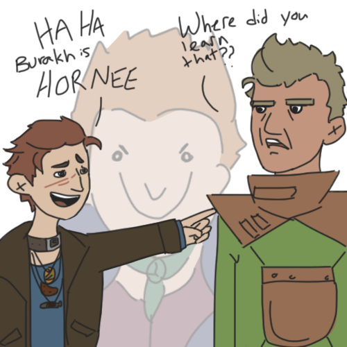 notkin: "so you were horny for this guy?"
artemy: "where did you learn that word"
notkin: "I know words why wouldn't I know that word no one taught me nothing"
*Grief in low opacity on the background*
#pathologic #pathologic2 #морутопия #notkin #Ноткин
#artemy https://t.co/fC1UY8zoTL