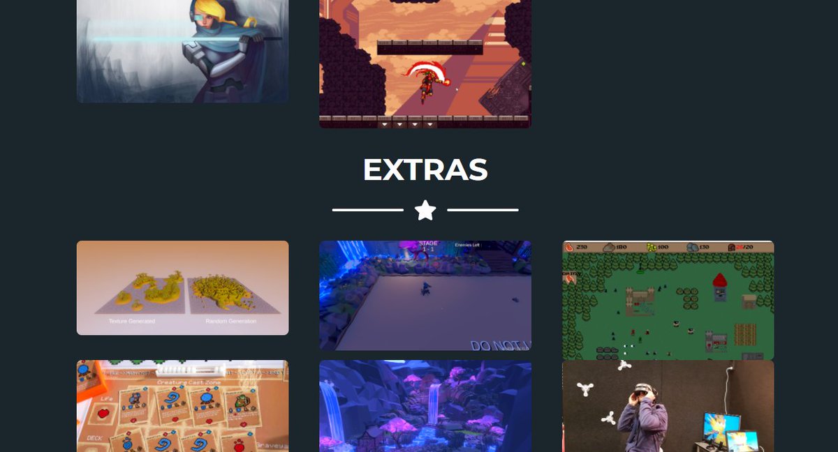_frozenwisp_'s tweet photo. Just recoded my portfolio check it out if you need a freelancer: https://t.co/etp8vaAr4m
#unity #student #lowpoly #stealth #japanese #indie #programmer #Developer #gamedev #titain #levelDesign #gamedevlife #gamedevelopment #unityTools #assets #gamemaker #portfolio #freelancer https://t.co/8FtseZG6pt