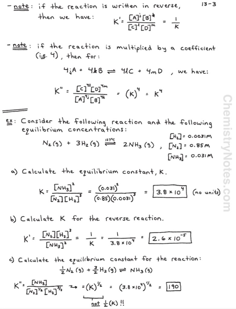 chem_notes_pdf's tweet photo. SECTION 13 - Chemical Equilibrium - 19 pages; https://t.co/xtSXHi6tra
.
👆🏼ALL My Notes are Available at Link Above
.
#generalchemistrylectures
#chemistrylectures
#generalchemistrynotes
#generalchemistry
#chemistrynotes
#chemistryteacher
#chemistrylecturenotes
#chemistry
. https://t.co/PBY9VVZECQ