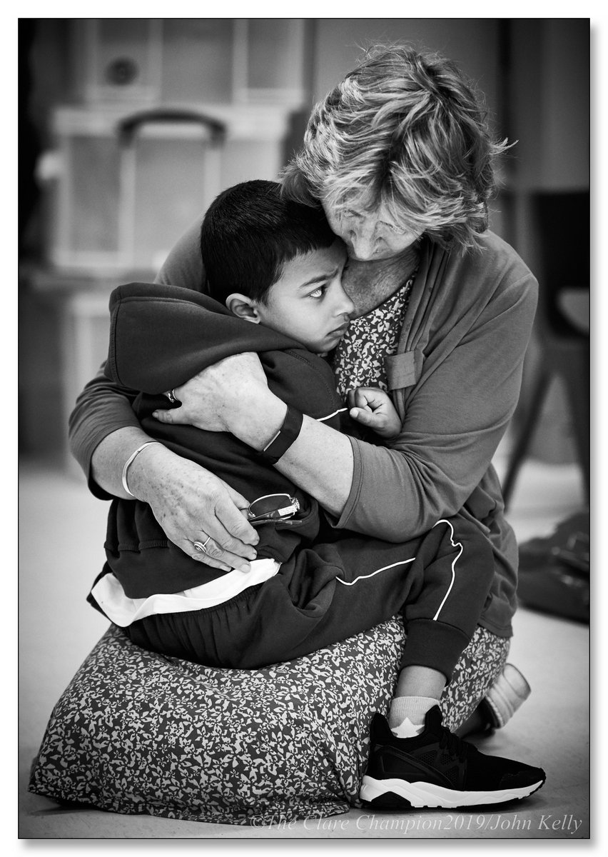 Delighted that  "In The Arms Of Mary" won me Photographer Of The Year <a href="/local_ireland/">Local Ireland</a>  Media Awards. Deputy Principal Mary Murphy comforts Juan Plathottathil Savy during his first day of school at Ennis CBS. #capturinghistory @PPAI_IRL <a href="/ClareChampion/">The Clare Champion</a> #teacher
