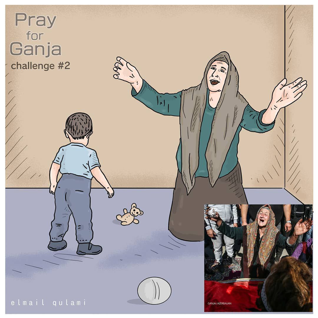 #PrayForGanja  #StopArmenianAggression #StopArmenianTerrorism