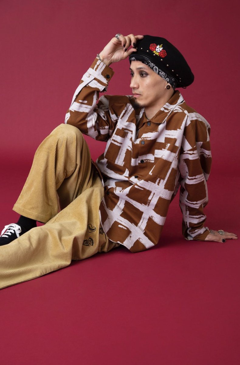 このベレーもめちゃお気に入り🐱👑スタッズ付いてる大きめのベレー