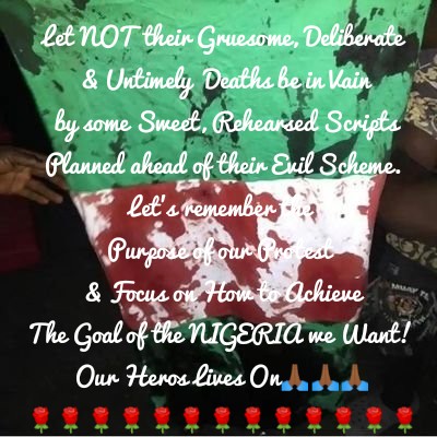 Emeraldtee's tweet photo. Everybody's Shocked🙄
Everybody's Heart is Heavy😡
It is neither Govt,Presido,Army nor the Godfather,that ordered the Killings. WHO? Mr. Nobody?
Differnet Medicines after Deaths! 😭💔
Let's Not Forget INNOCENT LIVES ARE LOST
#LekkiMassacre #EndsSARS, @falzthebahdguy @iKillFear_ https://t.co/vApKDkTMcd
