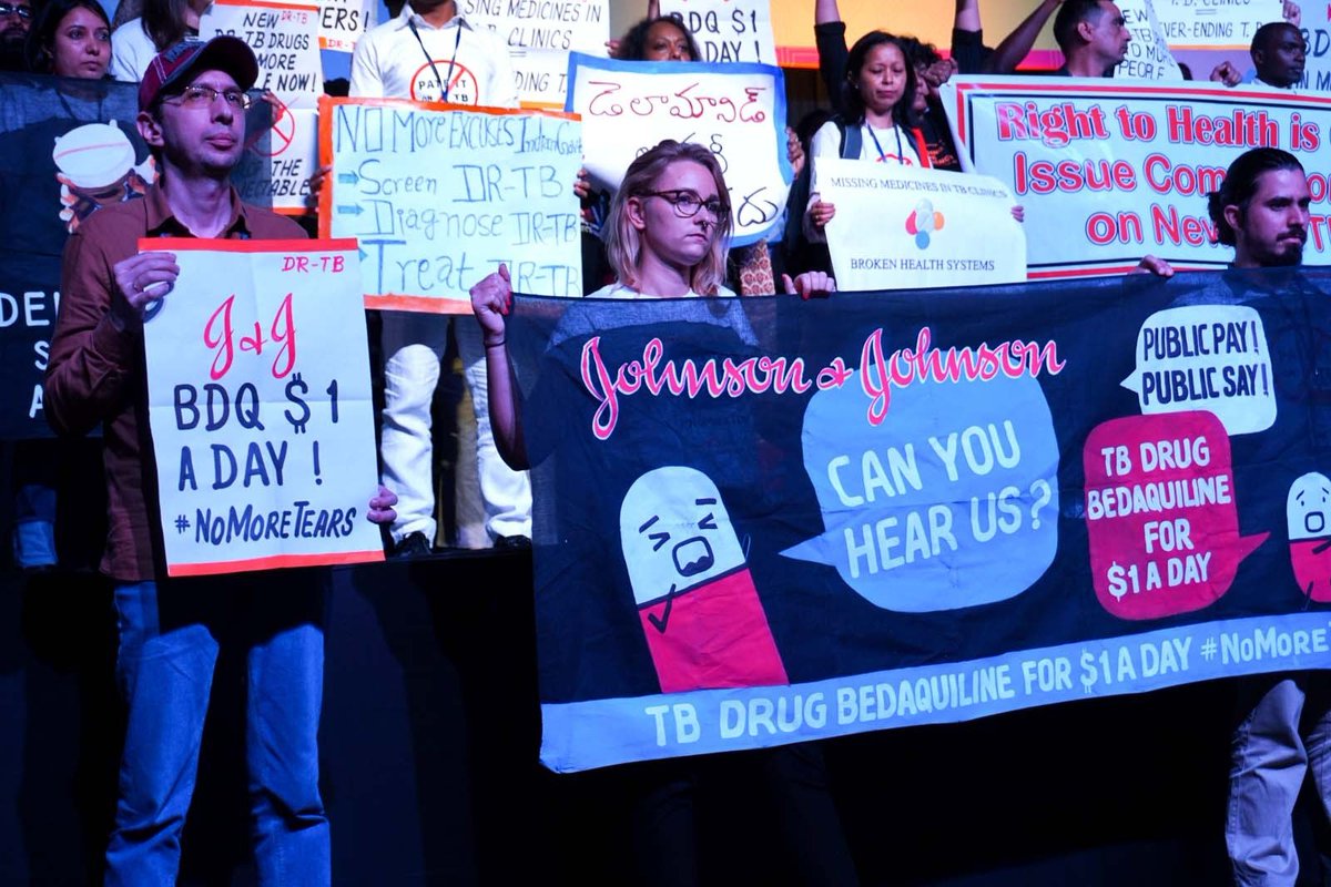 Déjà-vu 👉 <a href="/JNJNews/">Johnson & Johnson</a> you forgot the KIDS! After finally reducing the price of lifesaving #TB drug BDQ to $1.50/day the pediatric formulation of the drug still comes with the old price tag. WHY? #LivesOverProfit #TBAction #UnionConf #EndTB  #NoMoreTears