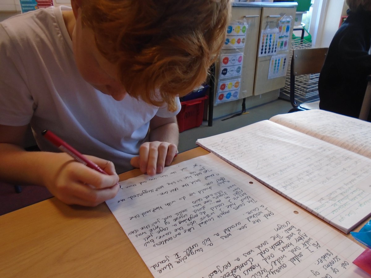 HappisburghSch's tweet photo. Horse Chestnut have been writing adventure stories based on the text The Journey by Aaron Becker.  The children are so proud of these. #AaronBecker #Adventurestories #Journey @HappisburghSch https://t.co/rEMY5Rx9jJ