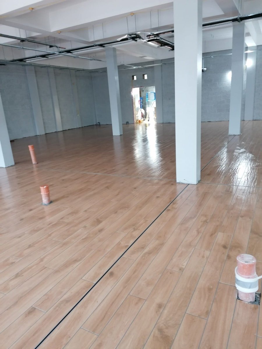 Recent ceramic tile installation for nationwide retailer. #Ceramic #Tiles #Retail #QFlooringSystems
