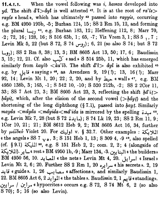 Similarly, if a word like baʾīs would enter a dialect that loses hamzah, you would get bayīs which automatically shifted to bayyis. Such a shift was also observed for raʾīs > rayyis, kaʾīb > kayyib by the recently departed master of Middle Arabic Joshua Blau.