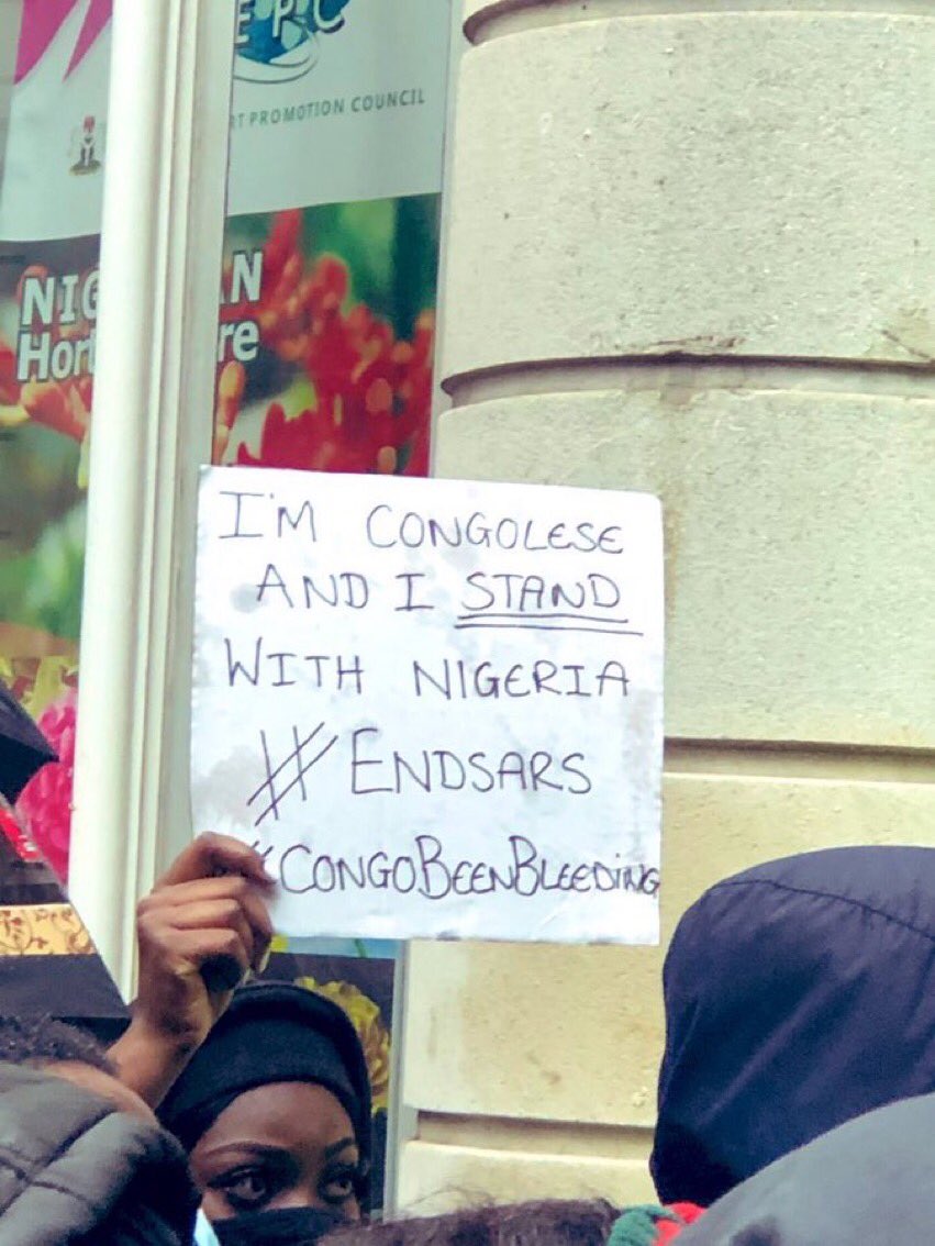 As we Nigerians are fighting to #EndSARS Pls let's pray for the people of DR Congo.

Africa is bleeding 💔😭#CongoIsBleeding