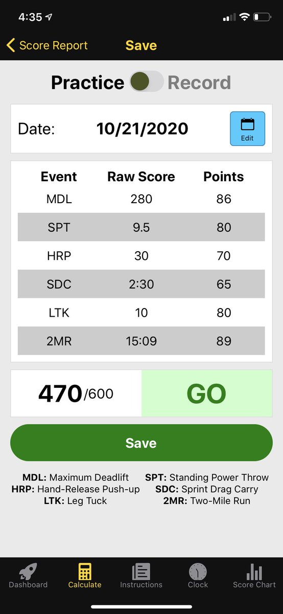 grayham009's tweet image. Day 21 FitOber fitness #challenge #ACFT   Results: