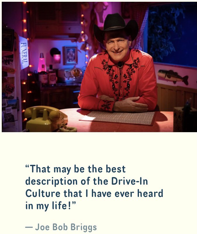 Our good friend Jon Cross just interviewed <a href="/joebobbriggs1/">joe bob briggs</a> on <a href="/aftermoviediner/">The After Donald Pleasence Movie Diner</a>. They discuss horror, exploitation films, <a href="/kinky_horror/">Diana “Darcy the Mail Ghoul” Prince 🎃💌</a>, and Herschell Gordon Lewis’ BloodMania! Please Retweet!