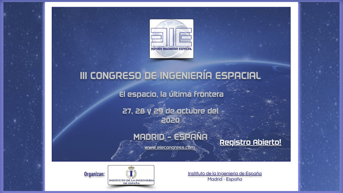 aeroespacialUPM's tweet photo. Registro abierto para asistir a las actividades del Congreso de #Ingeniería #Espacial @CongressEie, organizado por el Instituto de @Ingenieria_Esp. El @IDR_Aeronautic de la #ETSIAE contribuye con interesantes ponencias

📰https://t.co/eQVgB5fg5F
✍️https://t.co/6tnNYAl4uf

@La_UPM https://t.co/27xfCMnePE