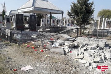 AzayGuliyev's tweet photo. Pashinyan's rejection of diplo. solution, his #WarCrimes committed by hitting w/ballistic missiles densely populated areas make imposition of sanctions on Arm. leadership inevitable. To which else crimes should Arm. govt. resort, so that intl. com. launched punishment mechanisms? https://t.co/GkAVBCw115