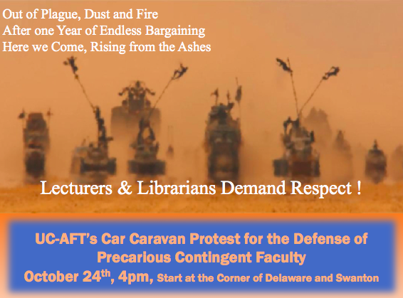 UCSC comrades: Please show up to protect precarious workers on Saturday. Librarians and lecturers are an integral part of our community and the fight against austerity and budget cuts starts now! <a href="/payusmoreucsc/">UCSC4COLA</a> <a href="/colasolidarity/">@COLAsolidarity</a> <a href="/UCAFT/">University Council - AFT</a>