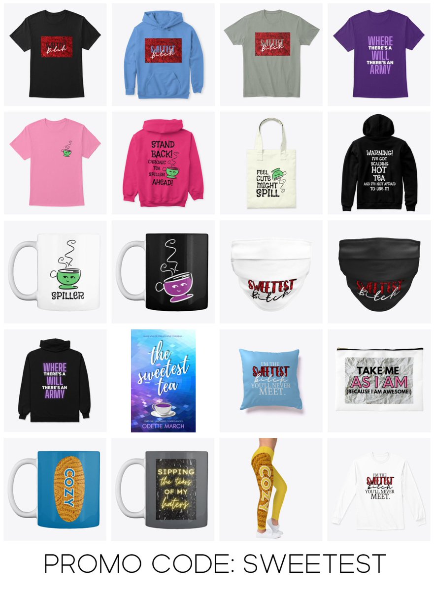 [MID THREAD PROMO!]I FINALLY took the time to fill my merch store with a bunch of new stuff. Masks, mugs, shirts, hoodies, ebooks, and more are available over at March Merch+ https://march-merch-4.myteespring.co/ Shop now and get 20% off of your purchase by using promo code SWEETEST!