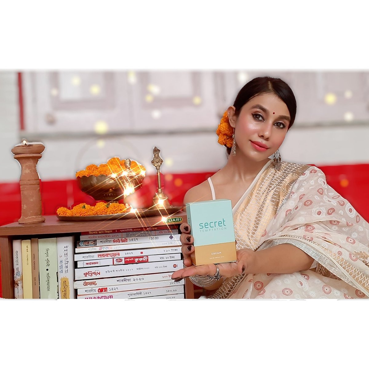 SrabantiBanerje's tweet photo. @secrettemptationofficial is my #PujorShajerSECRET
If you guys have used secret temptation products? Let me know your experience in the comment section below.
Shop Now : https://t.co/7zPZUCNhia
#ItsaSecret  #SecretTemptation
#WomenSecret #secretdeodorant  #Festivalsecret https://t.co/Jd8vdQdBDH